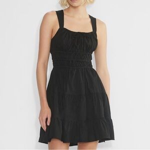 Sunday Best Martine Poplin Dress in Black